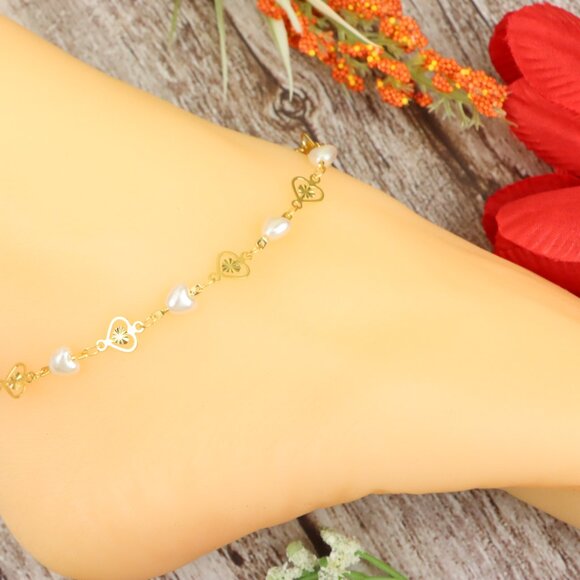 "Dainty Anklet for Women – Elegant Everyday Jewelry & Perfect Gift | MLCRC1202 - Picture 3 of 10